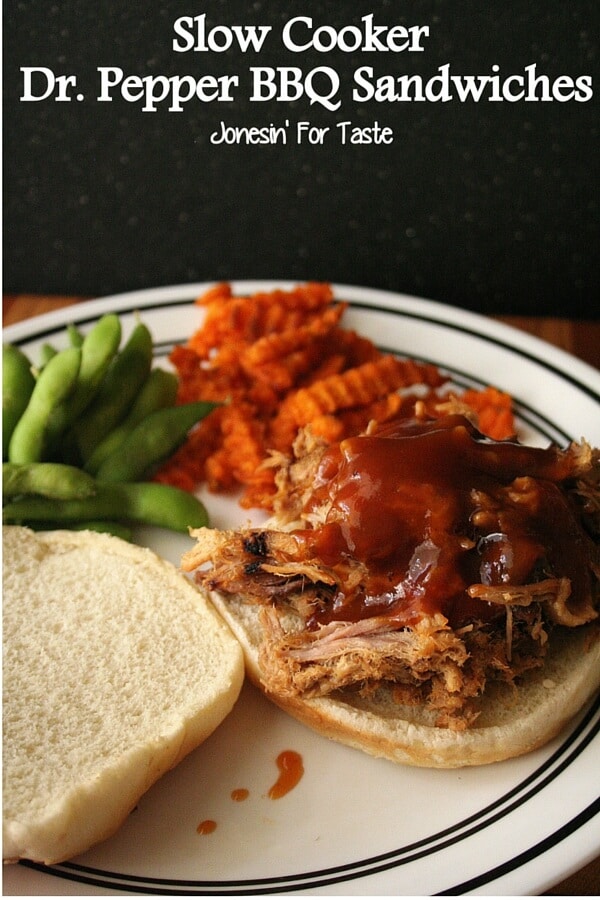 Slow Cooker Dr. Pepper BBQ Sandwiches