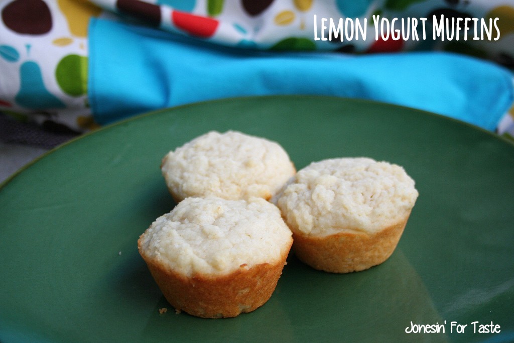 Light and tangy these Lemon Yogurt Muffins are sure to start your mornings off right.