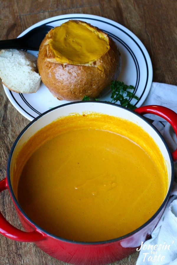 30 Minute German Style Pumpkin Soup
