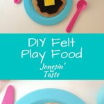 Simple DIY felt breakfast food to inspire your budding chef's imagination. Free patterns included!