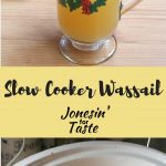 Easy Slow Cooker Wassail is sure to please during the holidays. Simple to put together and enough to serve a crowd it is sure to be a hit at any gathering.