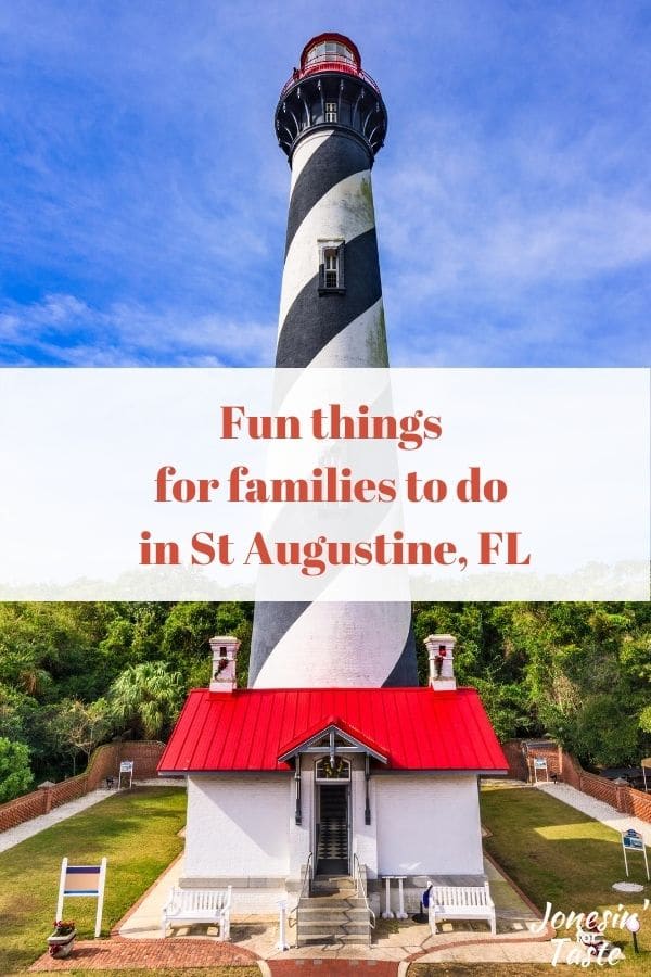 Fun Things For Families to Do In St Augustine, Florida