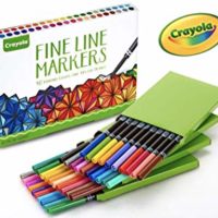Crayola Fine Line Markers, Assorted Colors, 40 Count
